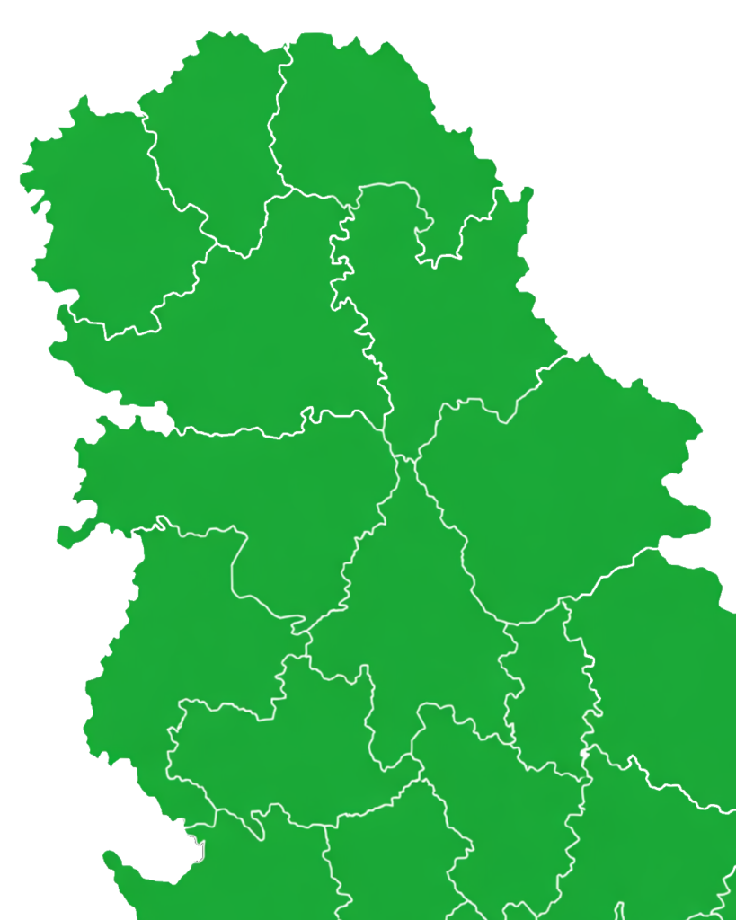Mapa Srbije Isprati Useve